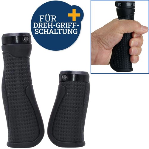 Set fahrrad griffe ergonomisch - set,
